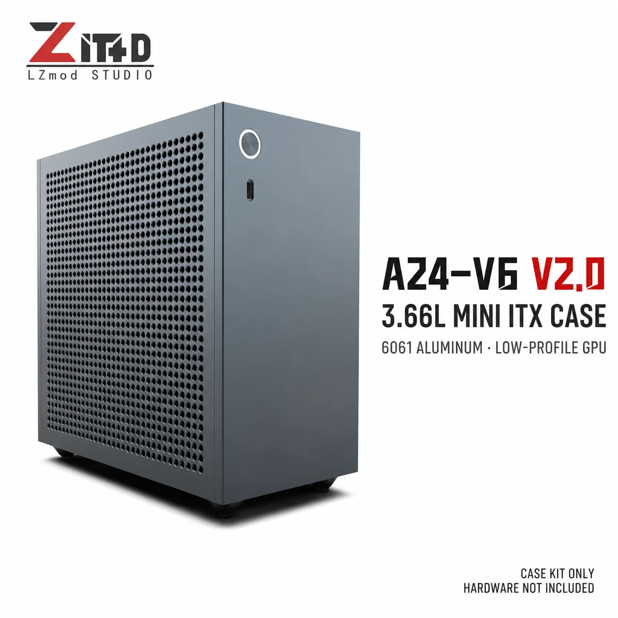 Sff Case Flex Atx Psu - Корпус Mini ITX A24-V6 V2.0 3.66L