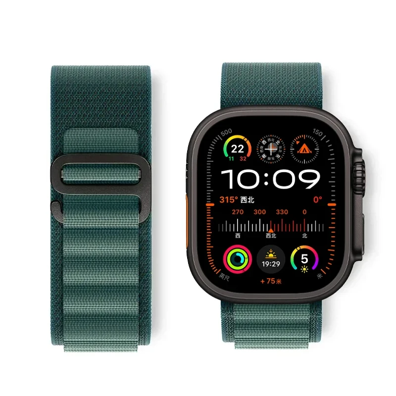 Alpine Loop for Apple watch band ultra2 49mm 46mm 42mm 38-40-44mm 45mm 41mm sport bracelet iwatch Series 10 9 8 7 6 SE 5 4 strap