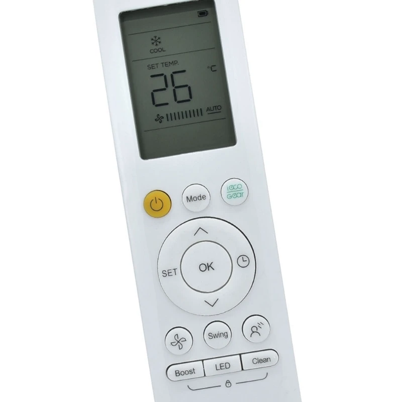 Ergonomic Design RG10A Compatible Remote Control for Air Conditioner Controller