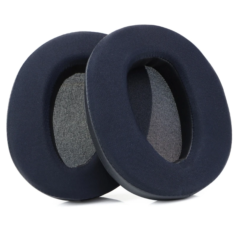 แผ่นรองหูผ้าไหมน้ำแข็งปรับปรุงการแยกเสียงสำหรับชุดหูฟัง780 ZX770 WHCH700N โซนี่ที่อุดหูแผ่นรองหูแยกเสียงรบกวนที่สะดวกสบาย