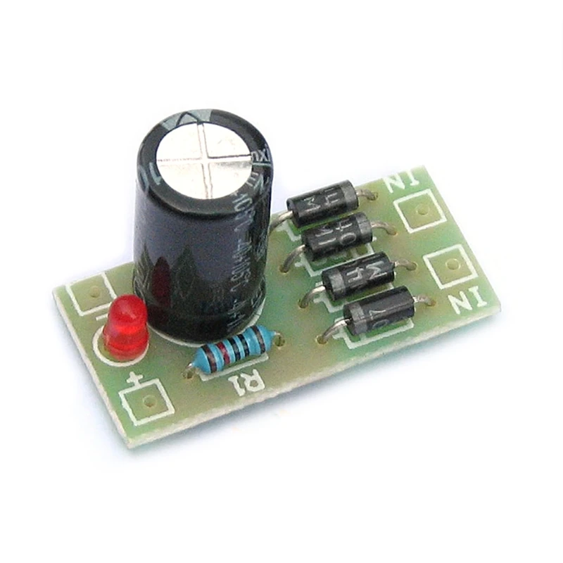 AC-DC Converter 6/12/24V To 12V Full-bridge Rectifier Filter Power Supply Module