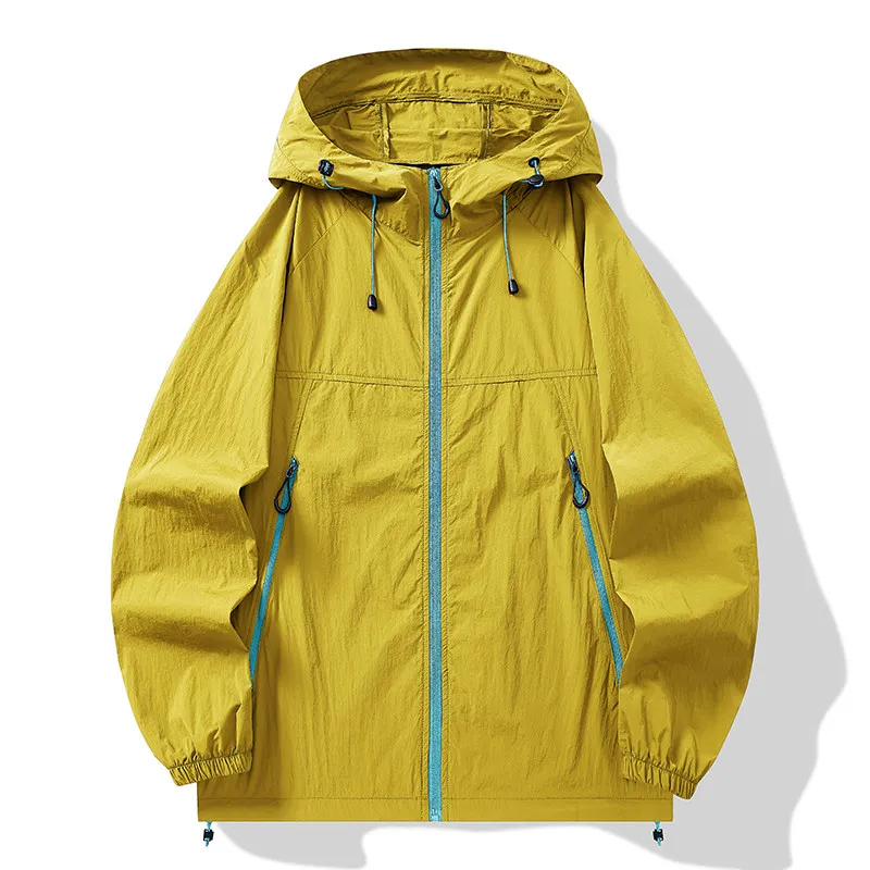 2026 Women Jacket Summer UPF Quick Dry Y2K Hip hooded Light Thin Coats Windbreaker Woman Hooded Coat veste femme Jackets Clothes