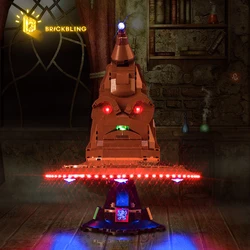 Brick Bling LED light model 76429 is suitable for Talking Sorting Hat block gifts (only including lighting accessories)