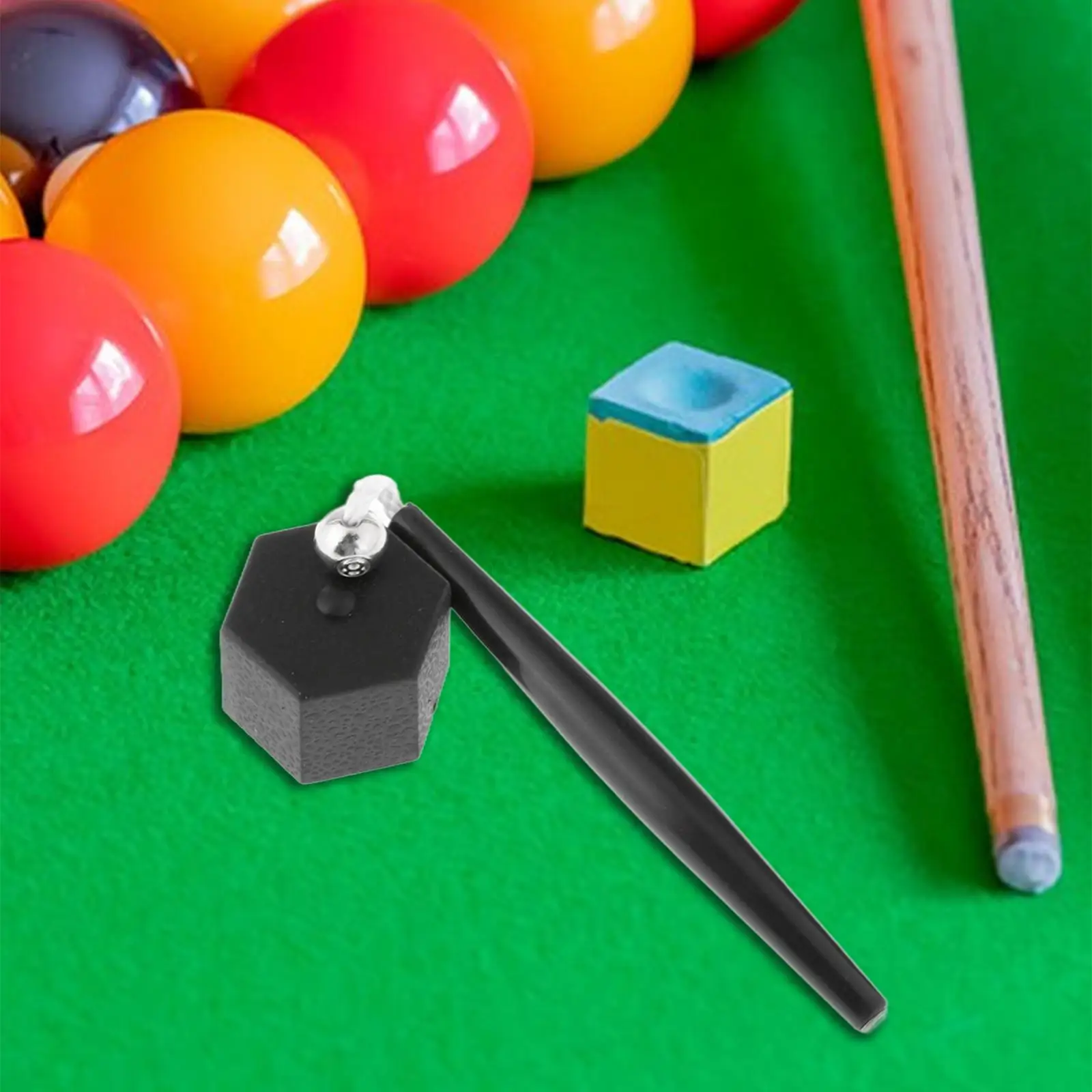 Billiards Chalk Holder Compact Billiard Chalk Storage Box Protects Your Chalk Billiard Supplies Octagonal Snooker Chalk Holder