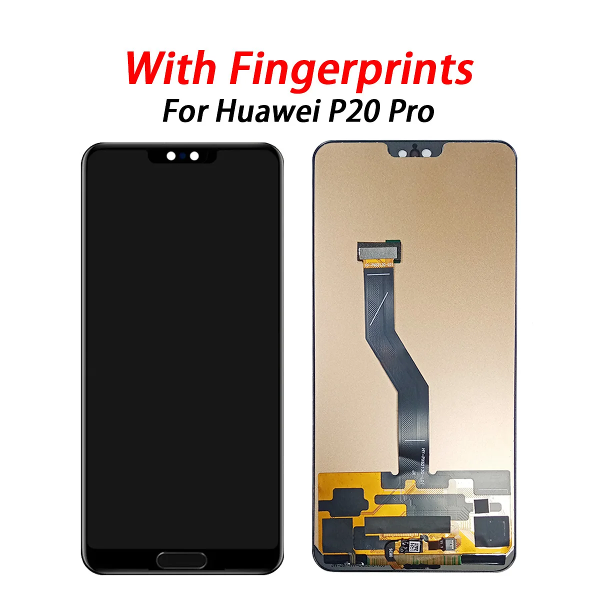 6.1\'\' TFT P20 Pro Display For Huawei P20 Pro CLT-L09 CLT-L29 Lcd Display Touch Screen Digitizer With Fingerprint Replacement