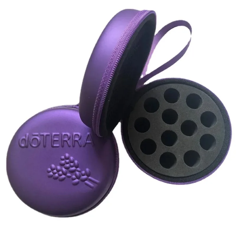 Travel Essentials Oil Case Storage Bag for DoTERRA Young Living Oil Sample 12 Slots for 2ml Essential oil Storage organizador