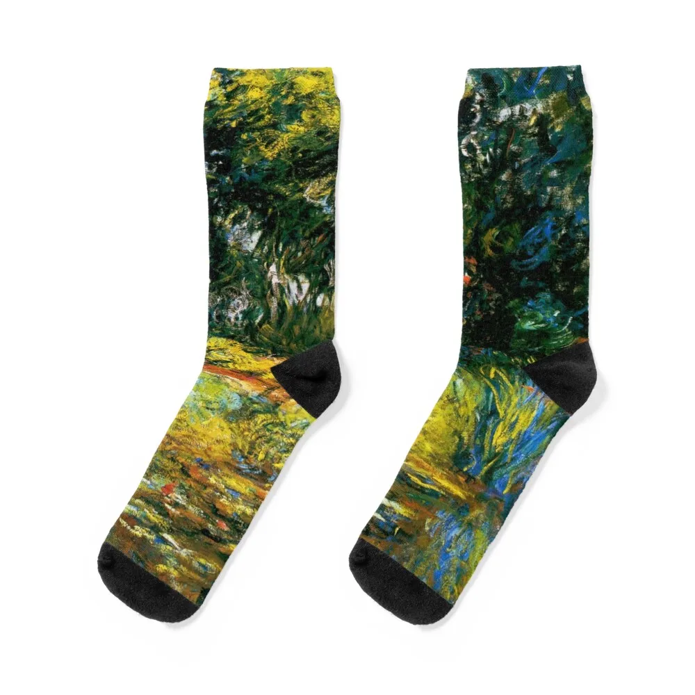 

The Water Lily Pond Claude Monet's Le Bassin Aux Nymphéas Socks winter thermal Thermal man winter Socks Girl Men's