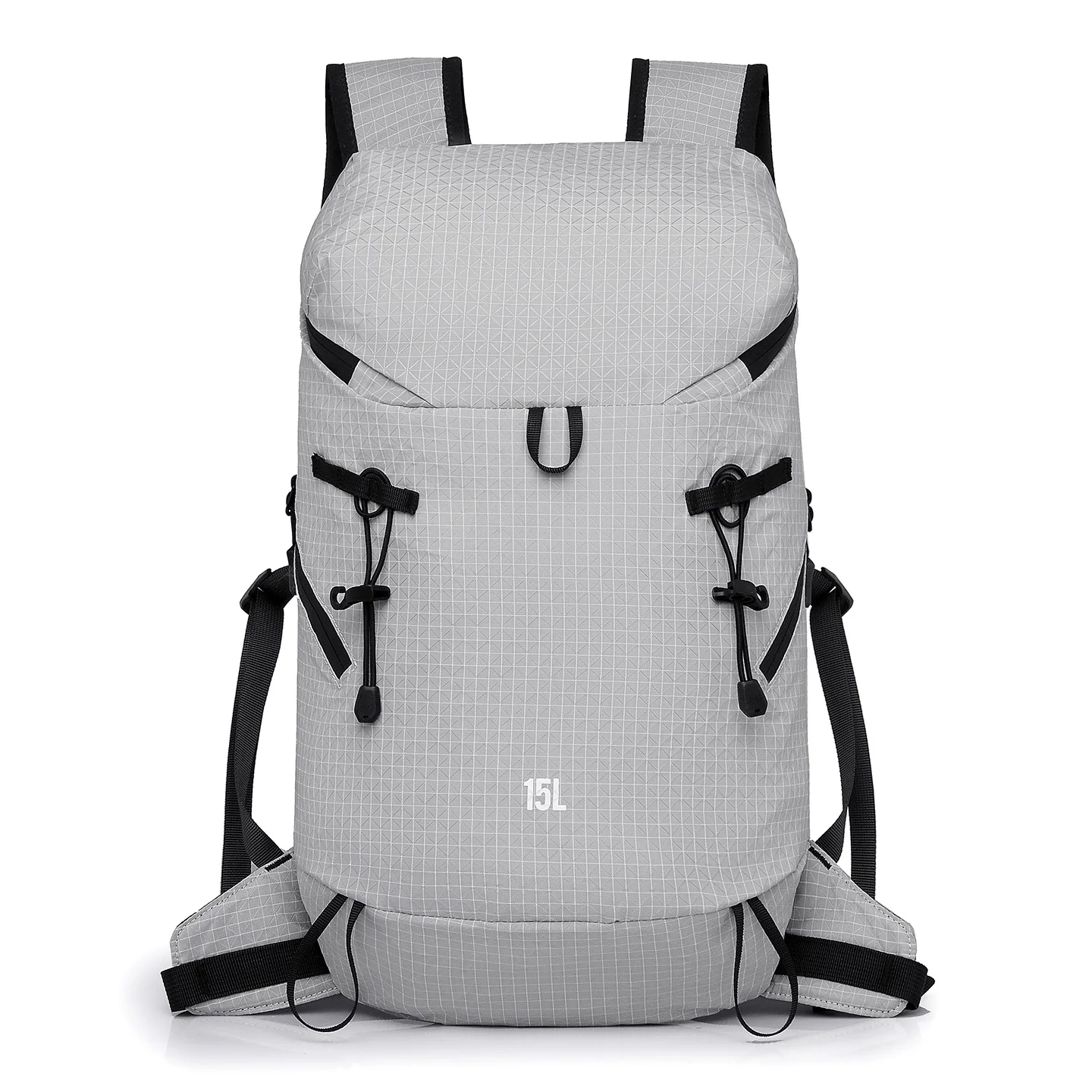 

Outdoor Mountaineering Backpack for Men and Women, Lightweight Carrying System, 15L Large Capacity, Water-Repellent Hiking Backpack, Couple Travel Bag