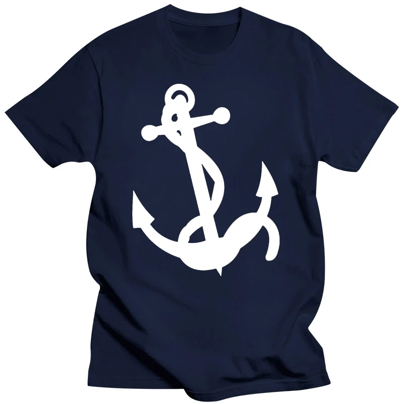 Anchor Hamburg Ship T-Shirt Sticker OEM Tuning Men T Shirt Print Cotton Short Sleeve T-shirt