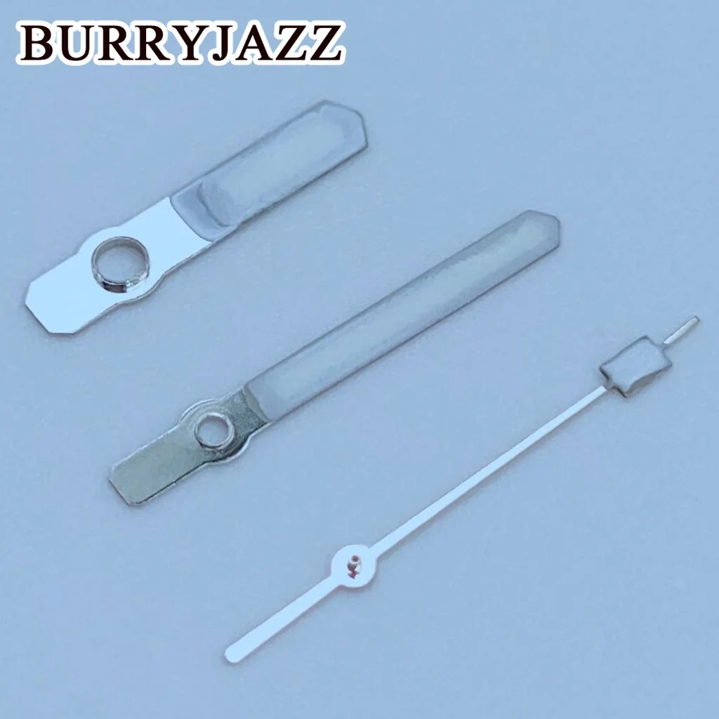 BURRYJAZZ NH35 NH36 NH38 7S26 7S36 4R35 4R36 Watch Hands Silver Black Gold Rose Gold Hands Green Luminous