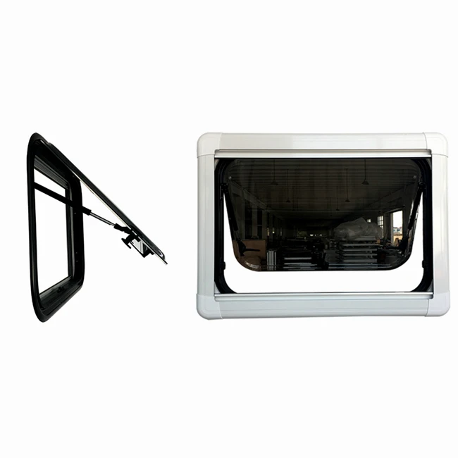 

Aluminum Alloy Frame 4mm Toughened Glass and Acrylic Rv windows Double Pane for Camper Custom Sizes,Custom Sizes