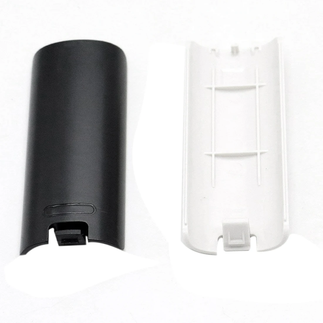 2 Stücke Schwarz Und Weiß Ersatz Batterie Hintertür Abdeckung Shell Für Nintendo Wii Fernbedienung