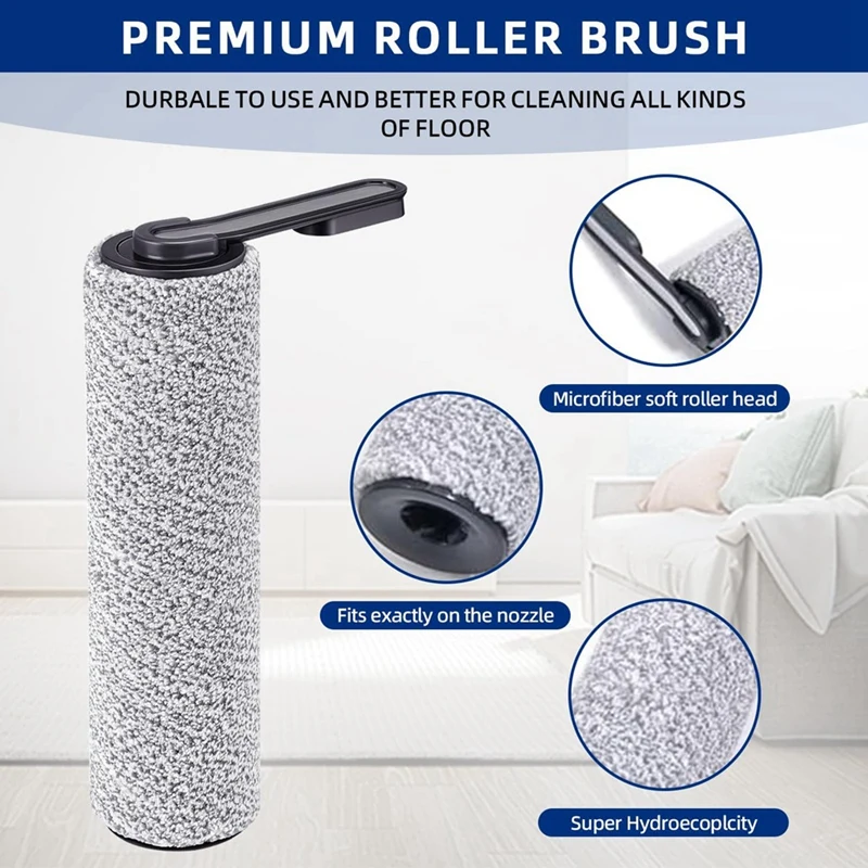 Замена щеточного валика и HEPA-фильтра для Tineco S5/S5 Pro/S5 Pro 2/S5 Blue Cordless Wet Dry Vacuum Cleaner Part