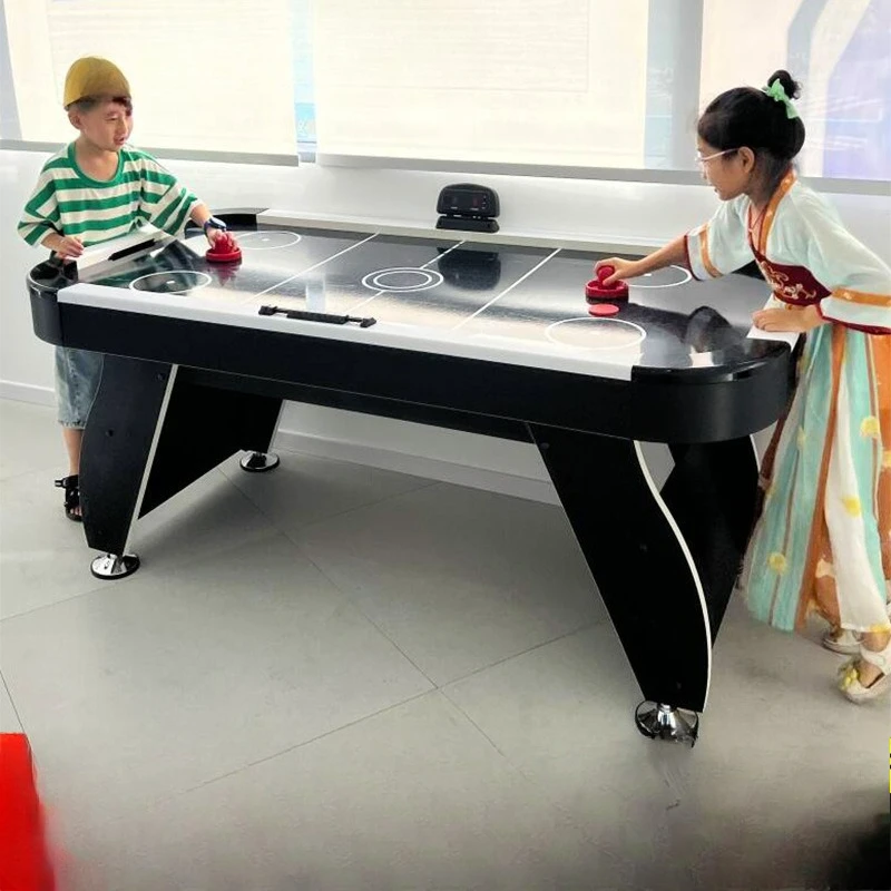 Ice HockeyStandard Adult Desktop Ice Hockey Machine Air Ball Suspension Electronic Automatic Scoring Parent-Child Interaction