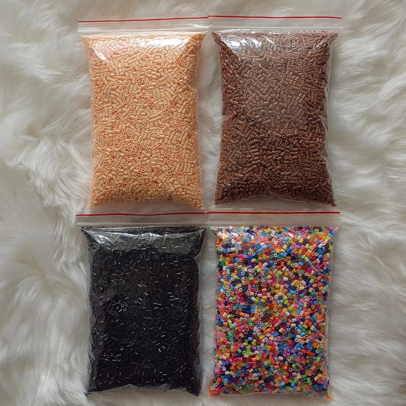 Choose Your Own Color 40000PCs/2.6MM Mini Iron Beads Pixel Puzzle Iron Beads Mix Colors for Kids Hama Beads Perler Beads