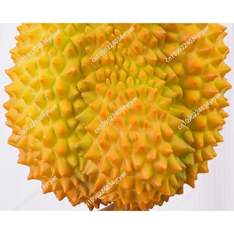 Simulation durian model fake fruit decoration supermarket plastic gold pillow model props fruit store decoration