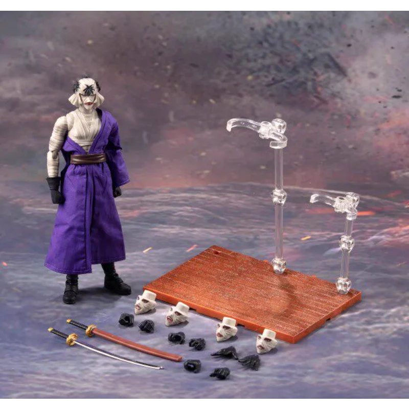 

In Stock New Dasin Great Toys GT 1/10 Rurouni Kenshin Shishio Makoto Shadow Killer Action Figure Model Toy