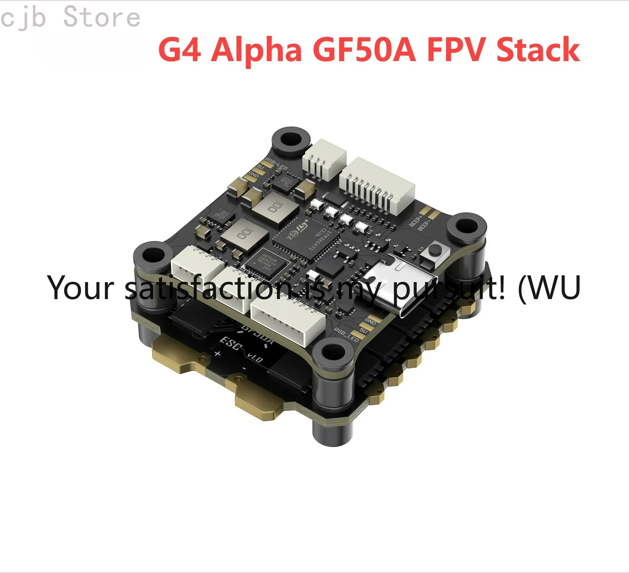 

Fettec G4 Alpha GF50A FPV Stack G473 Flight Controller FETTEC S2M Dshot2400 GF50A 4IN1 ESC for FPV Freestyle