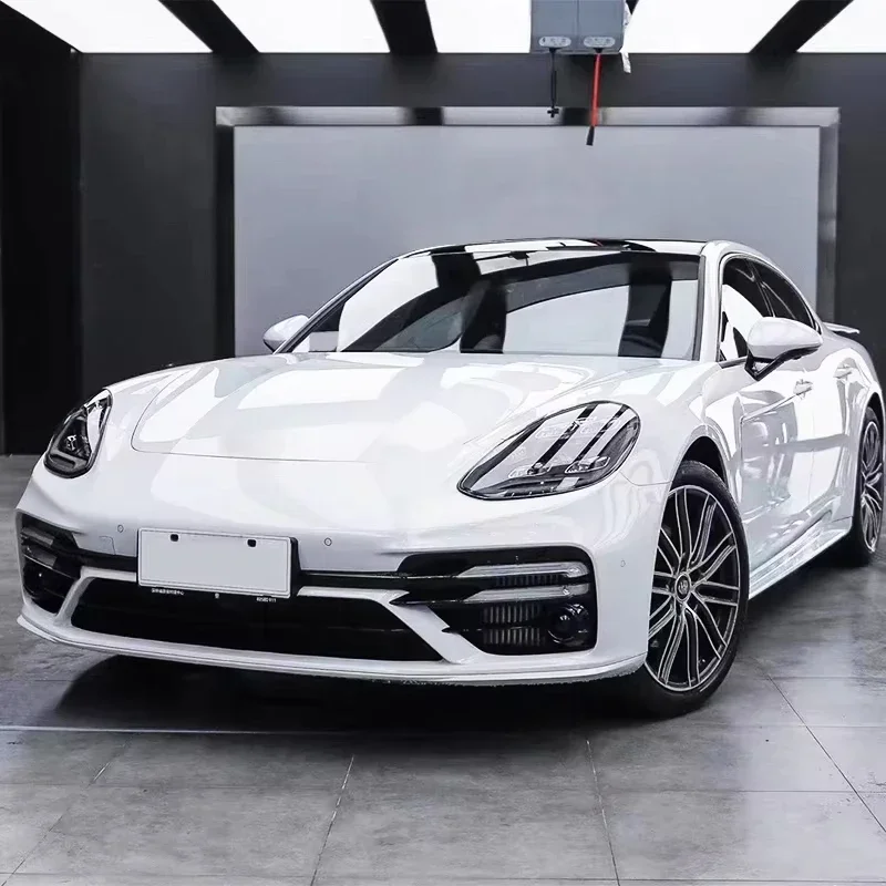 

For Porsche Panamera 2017-2023 971 to TurboS style body kit front bumper rear lip tips car grille Front bumper modification