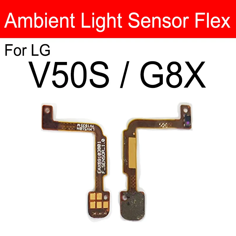 Kabel Fleksibel Sensor Cahaya Kedekatan Sekitar untuk LG V50S G8X G9 Bagian Pengganti Pita Fleksibel Sensor Cahaya Kedekatan