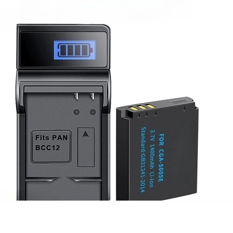 3.7V 1400mAh BP-DC4 Battery for Sigma DP3 DP2 DP1 Merrill Digital Camera Charger Battery
