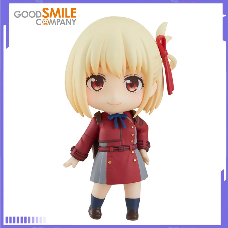 

В наличии: Оригинальная фигурка Good Smile Nendoroid 1955 Lycoris Recoil Чисато Нишикиги, аниме-фигурка, коллекционная модель, игрушка, подарок