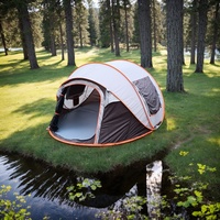 Outdoor camping boat tent, rainproof boat tent, no need to set up, quick opening tent, fully automatic camping tent