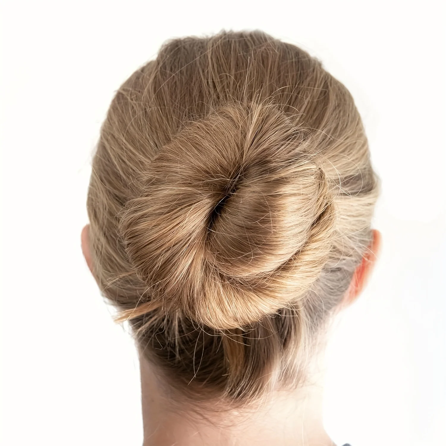 Bigodino per panini da 2 pezzi - Anello per capelli in spugna antiscivolo per accessori per acconciature lunghi, lisci, ondulati e sottili