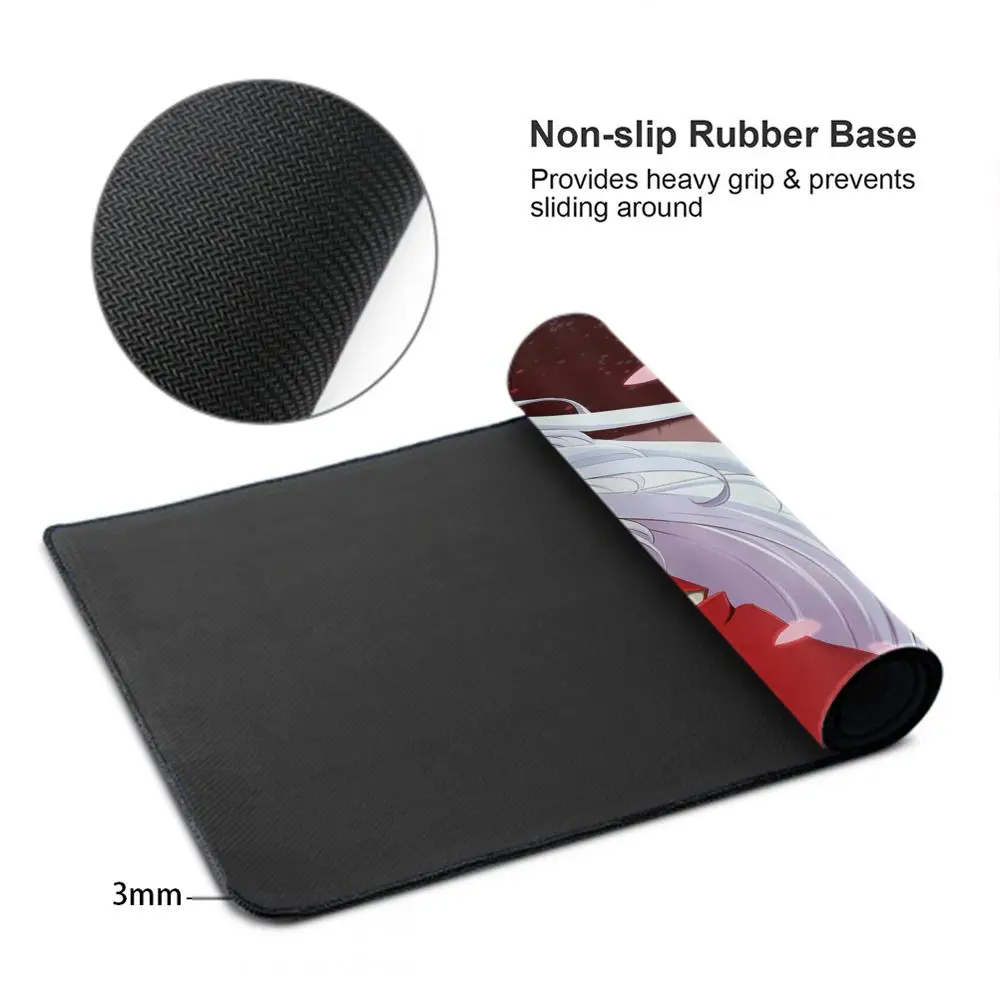 inuyasha Mouse Pad 500X1000 mm Large Gaming Mousepad Gamer XL Rubber Otaku Keyboard Pad Laptop Desk Mat