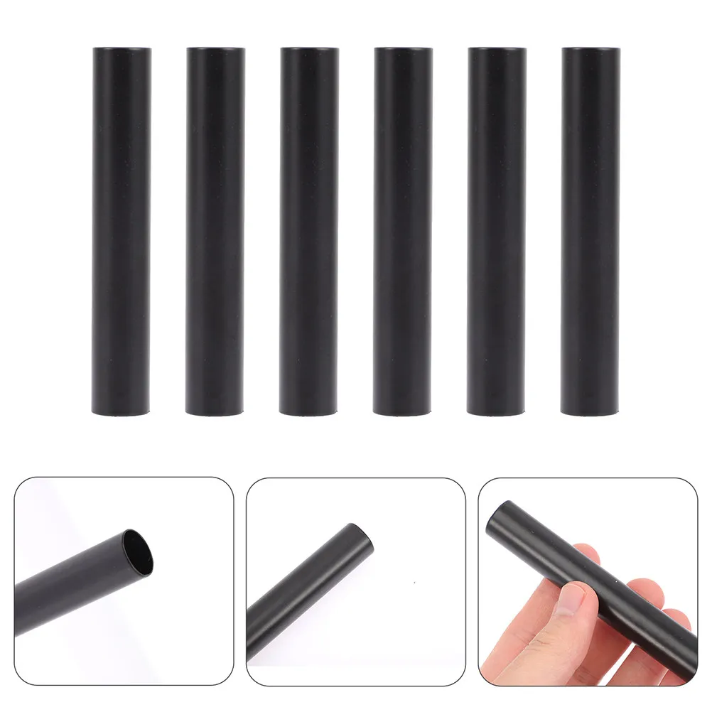 

6Pcs Lamp Parts Chandelier Accessories Iron Base Sleeve Cover for Crystal Chandelier Lighting Accessory Holder Tube