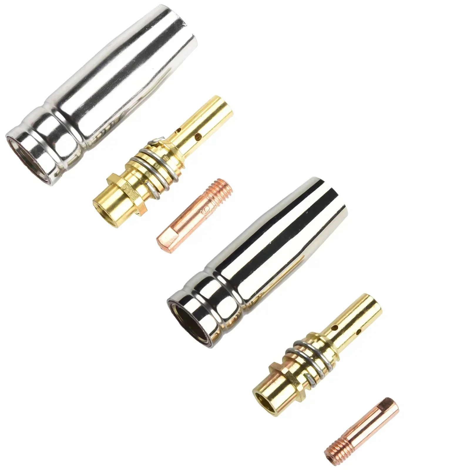 

3 Pcs MIG Welding Torch 15AK For Welding Accessories Nozzles Contact Tip 0.6mm0.8mm0.9mm1.0mm1.2mm Professional Tool Accessories