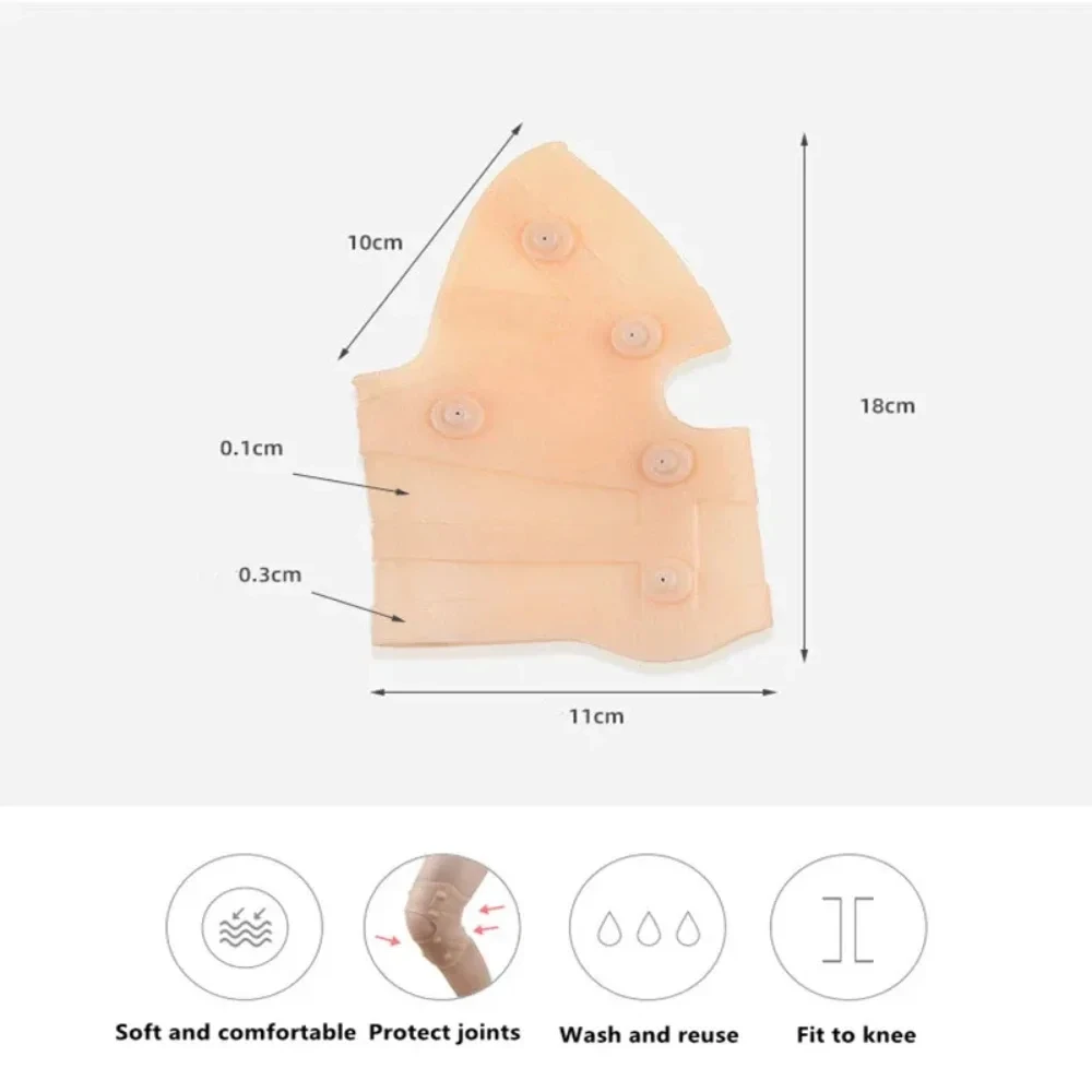 Knee Patella Massage Protector Magnetic Therapy Knee Pad Support Anti Arthritis Rheumatoid Pain Relief Muscle Pain And Spasms image 6