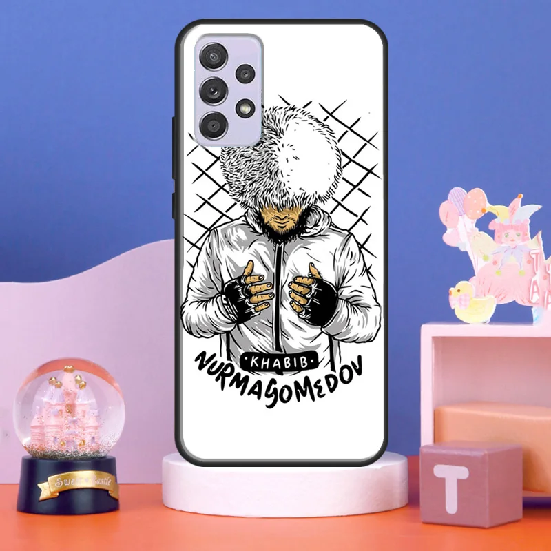 khabib nurmagomedov For Samsung A52 A72 A32 A12 A22 A71 A51 A14 A54 A52S A34 A70 A13 A33 A53 A73 Phone Case