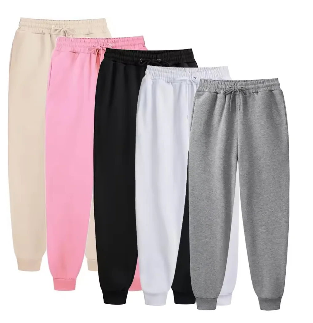 

2025 Men Long Pants Autumn and Winter Mens Casual Fleece Sweatpants Soft Sports Pants Jogging Pants
