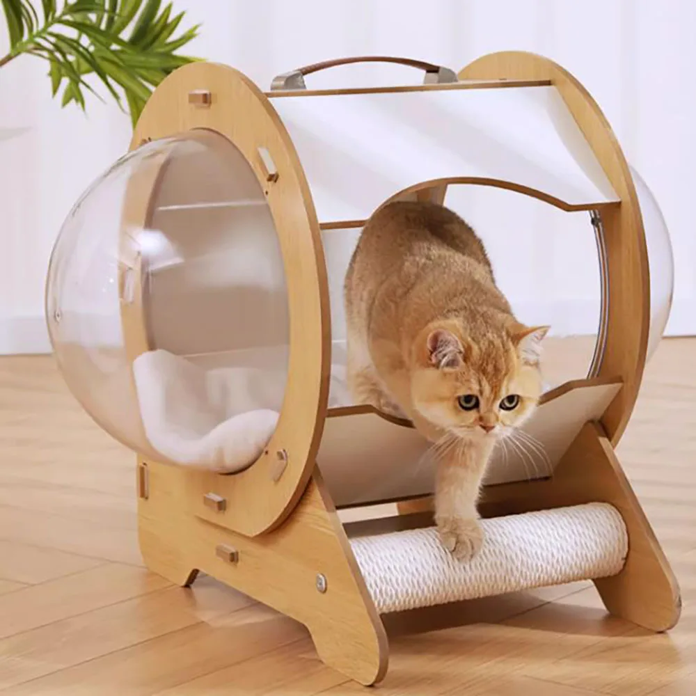 Cat's nest Cat Bed Pet Cats House Capsule Spacecraft Hanging Cat House Summer Cats Ice Nest Spring Autumn Winter 2024 New