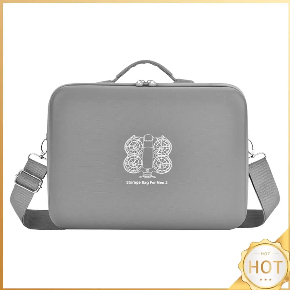 

Portable Shoulder Bag for DJI Neo 2 Drone Accessories Storage Box Hard Storage Bag Protective Shoulder Pouch W/ Adjustable Strap