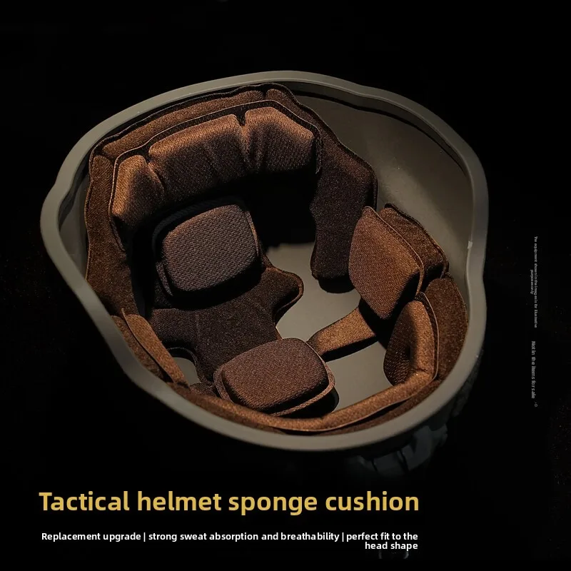 Detachable Memory Foam Tactical Helmet Pads Liner Shock Absorption Cushion Replacement Accessory for FAST MICH ACH Helmet