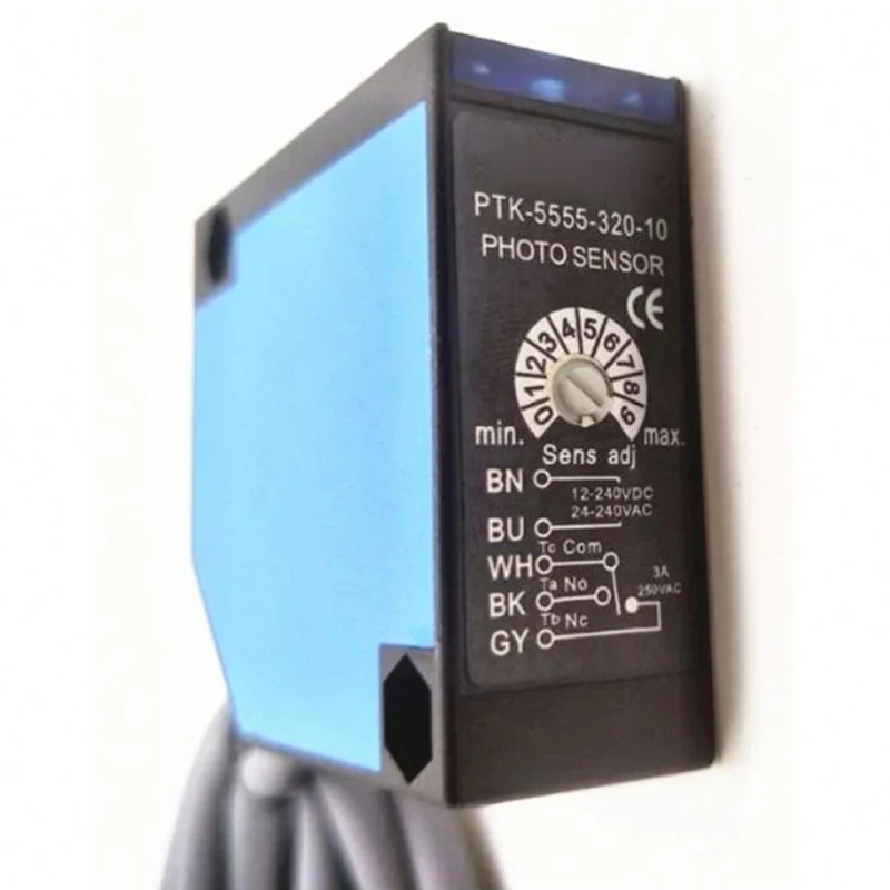 

New PTK-5555-320-10 Diffuse Reflection Photoelectric Switch Quality Assurance