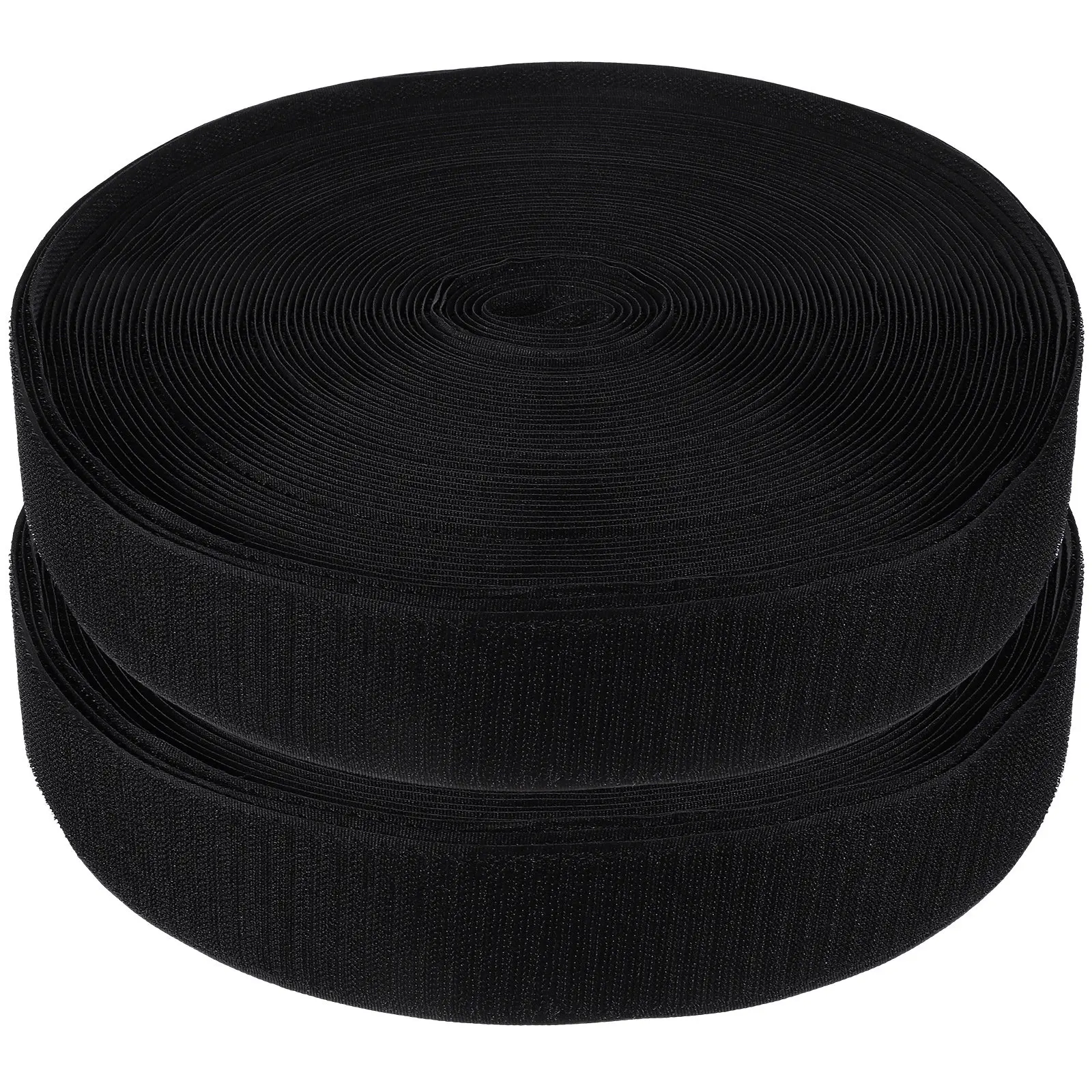 

2 рулона высококачественной нейлоновой ленты на липучке для шитья одежды, сумок, рукоделия, DIY-проектов, регулируемая система крепления ремней