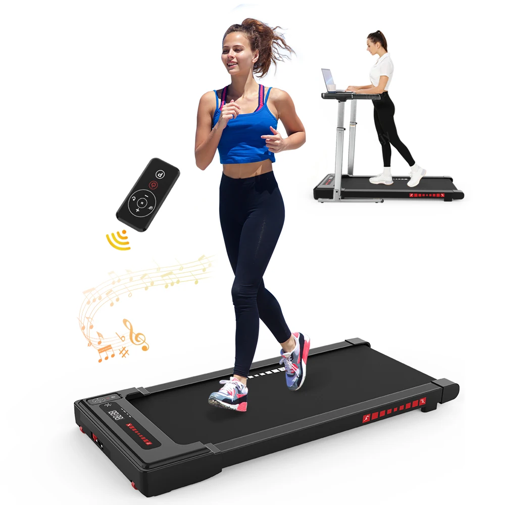 Home Folding Under Desk Walking Pad Mini Electric Running Treadmill