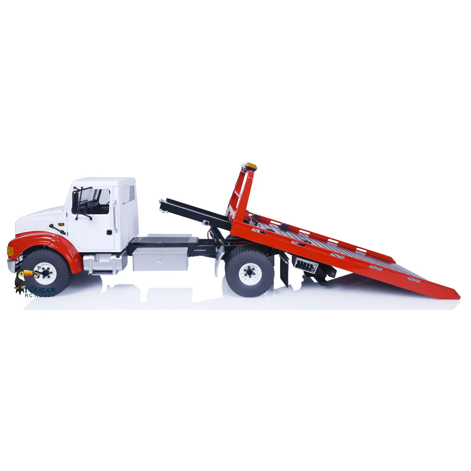 WT4 RC هادم شاحنة 1/10 الطريق الإنقاذ سيارة مركبة CROSSRC رسمت الانتهاء من الطوقان نموذج ألعاب للأولاد سيرفو ESC موتور THZH1532