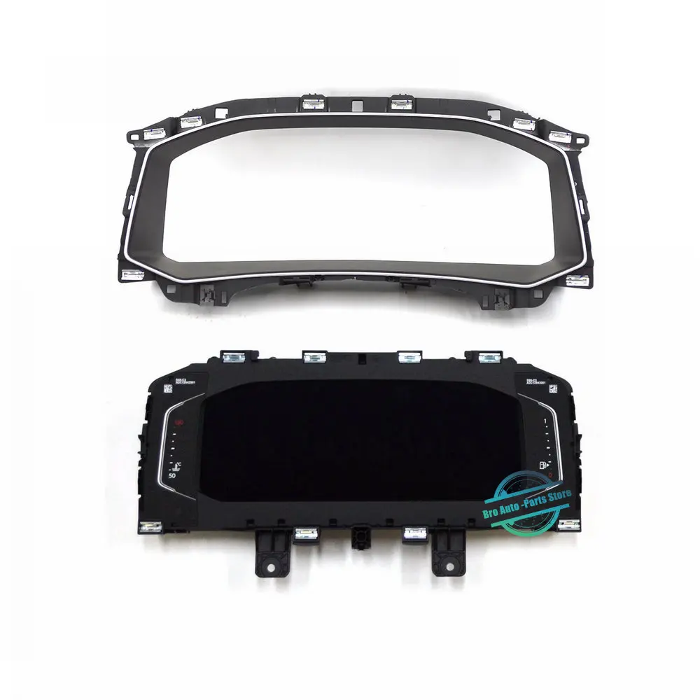 

Virtual Cockpit LCD Digital Instrument Panel For VW T-ROC Ethernet LCD Instrument With Frame 2GD 920 320 A 2GD920320B