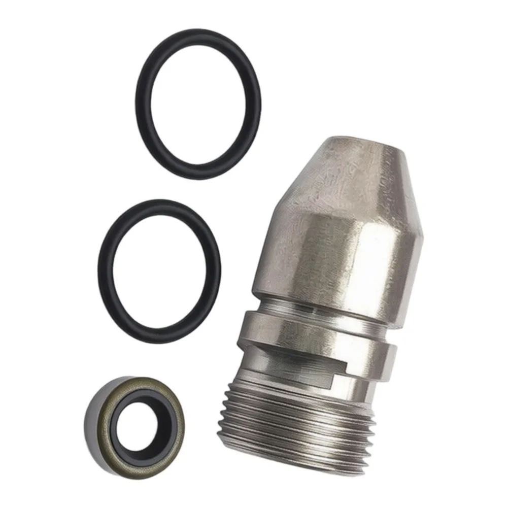 TH350C Speedometer Gear Housing Assembly Carbon Steel with O Ring and Oil Seal 0.875 inch x 1.75 inch dimensions