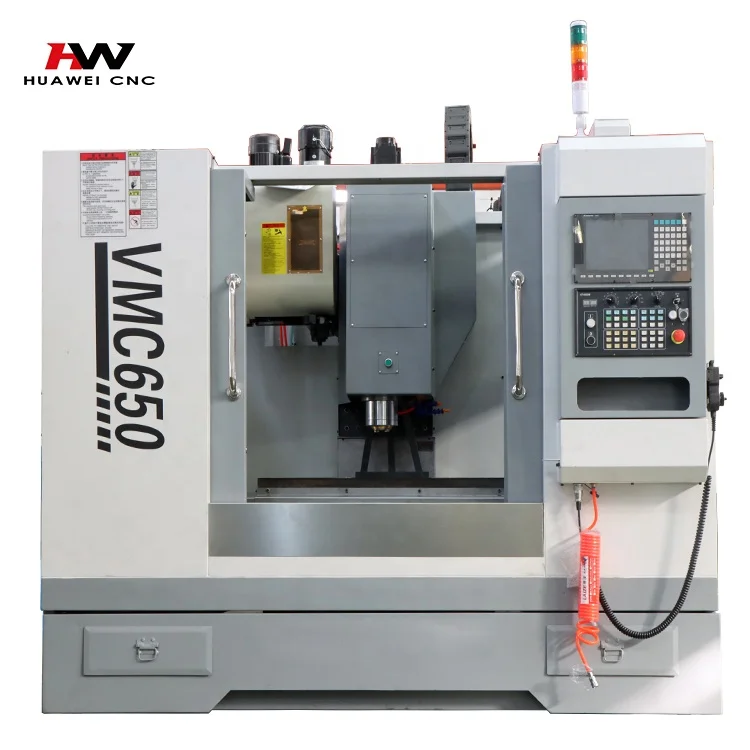 Good Quality Factory Directly Vmc 5 Axis Vmc650 Cnc Milling Hine 240V Of Taiwan