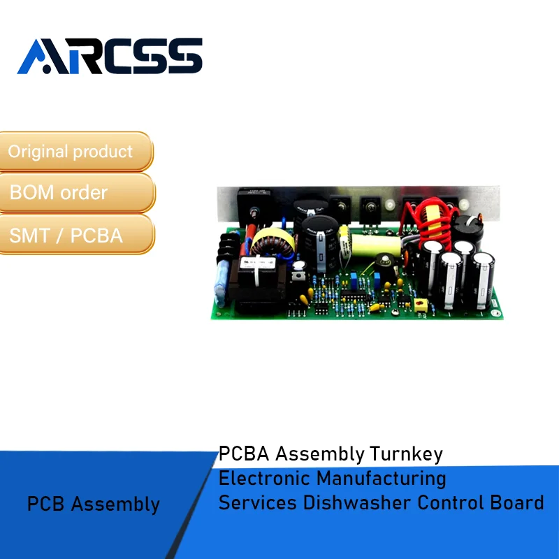 PCBA الجمعية Turnkey خدمات التصنيع الإلكترونية لوحة تحكم غسالة الأطباق