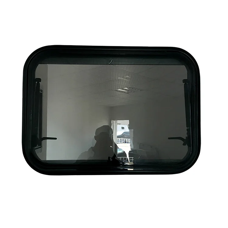 1300mm 550mm Round Corner Double Layer Acrylic Push Out Car Window Caravan RV Travel Trailer Camper Motorhome Exit,Custom Sizes