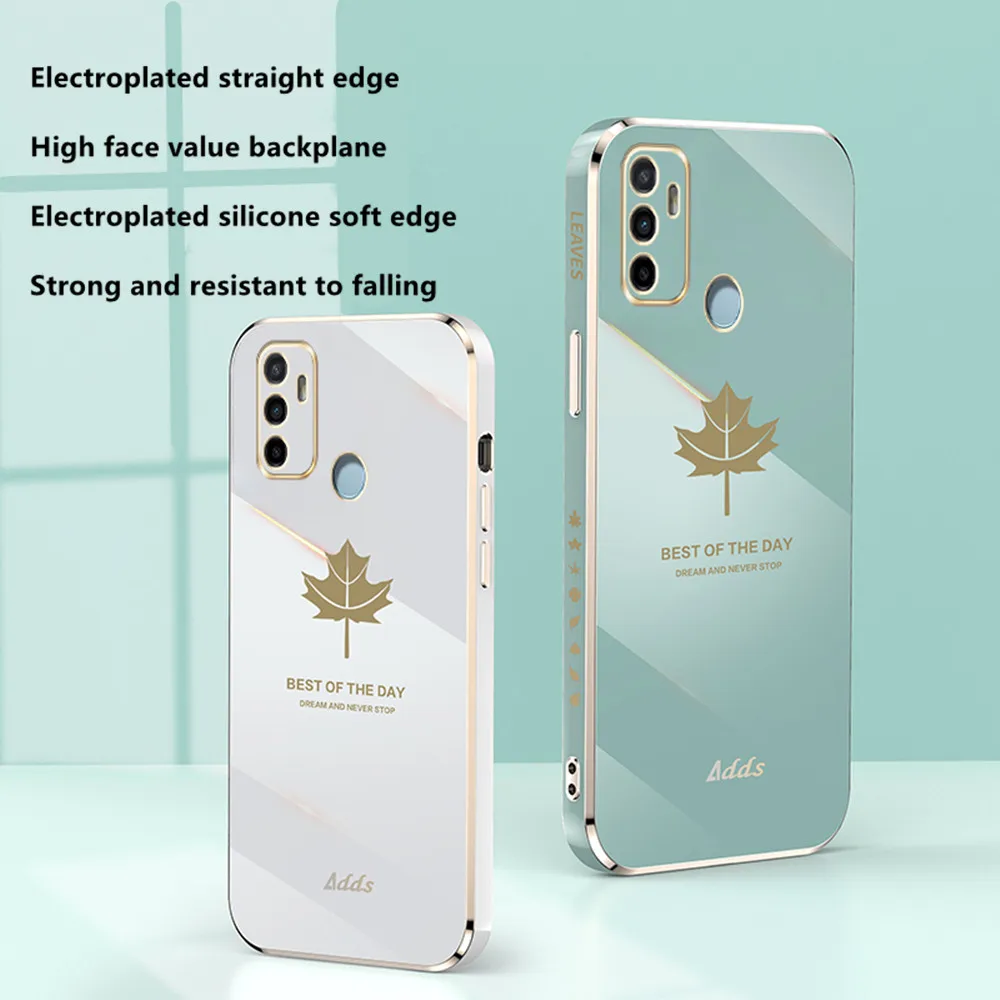 Funda de teléfono galvanizada de lujo a prueba de golpes para Samsung Galaxy A32, A33, A50, A51, A52, A53, A70, A71, A72, A73, A23