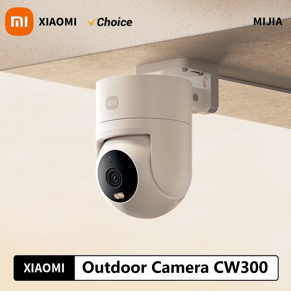

XIAOMI Outdoor Camera CW300 2.5K Full Color Night Vision 4 Million Pixels IP66 Human Tracking Sound And Light Warning Voice Call