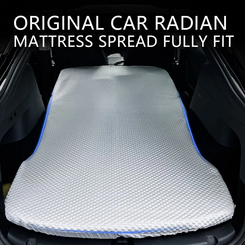 For Tesla Model Y 2025 2024 Portable Memory Foam Mattress Outdoor Camping Travel Bed Car Interior Accessories