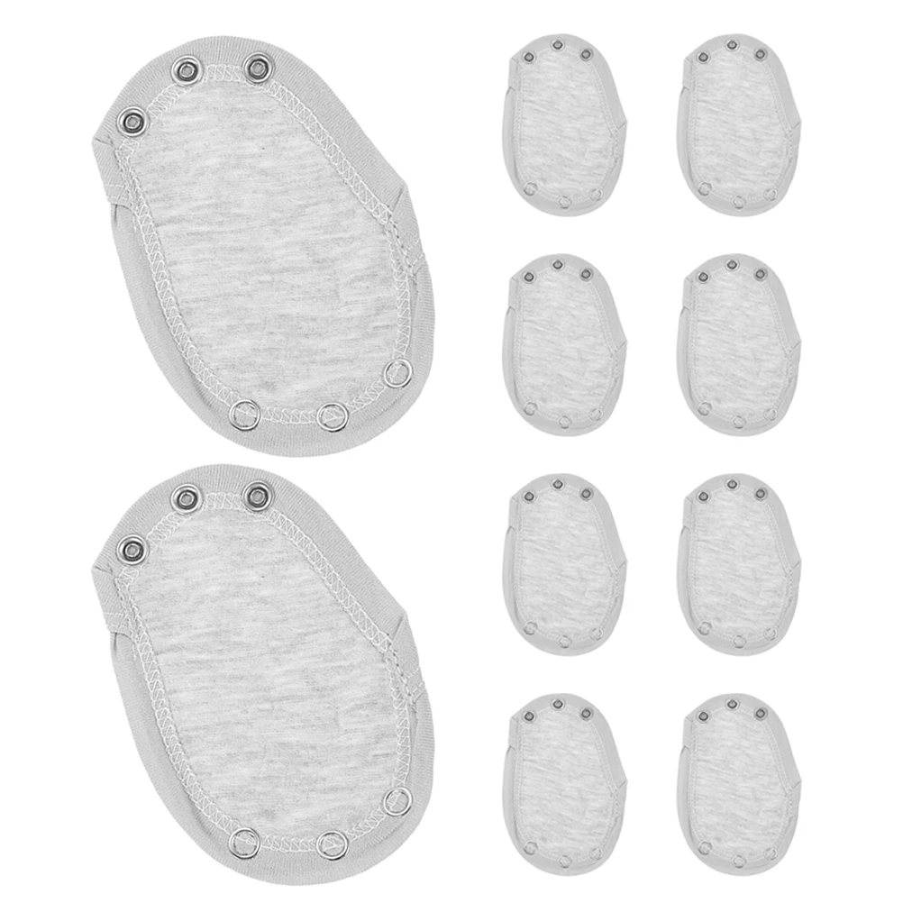 

10 Pcs Baby Hoodie Extension Diaper Extender Body Suit Snap Extenders Women Bodysuit